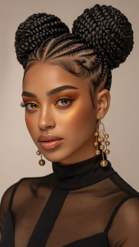 Crazy Look With Braids