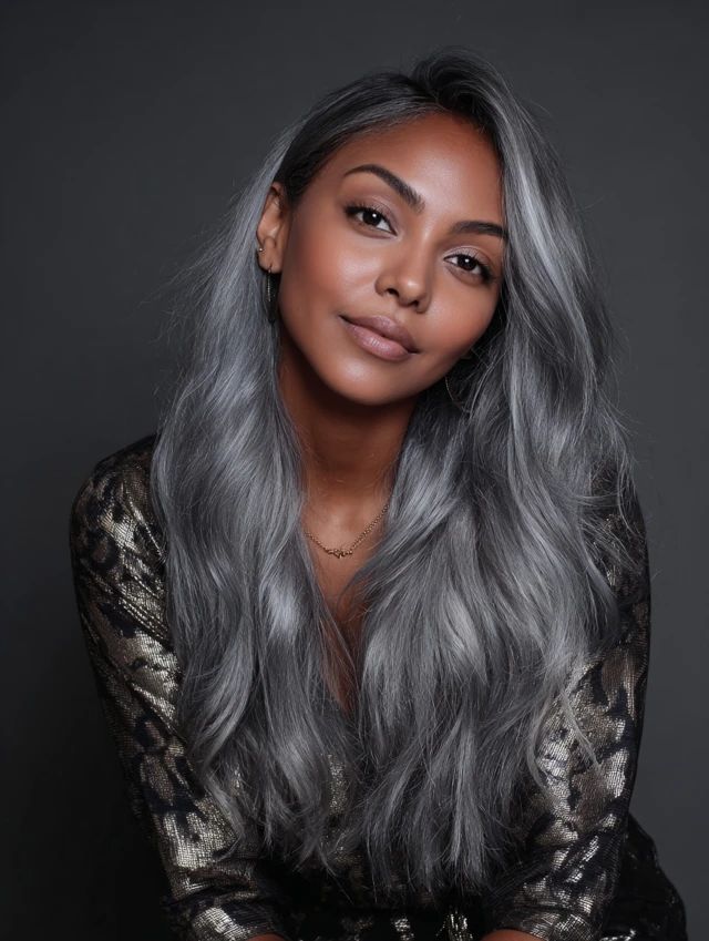 Amazing Look With Gray Wigs