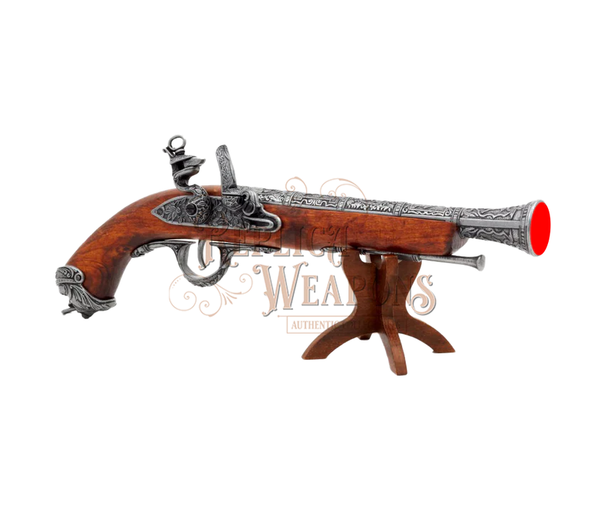 Technical Differences Between Flintlock and Percussion Pistol Replicas