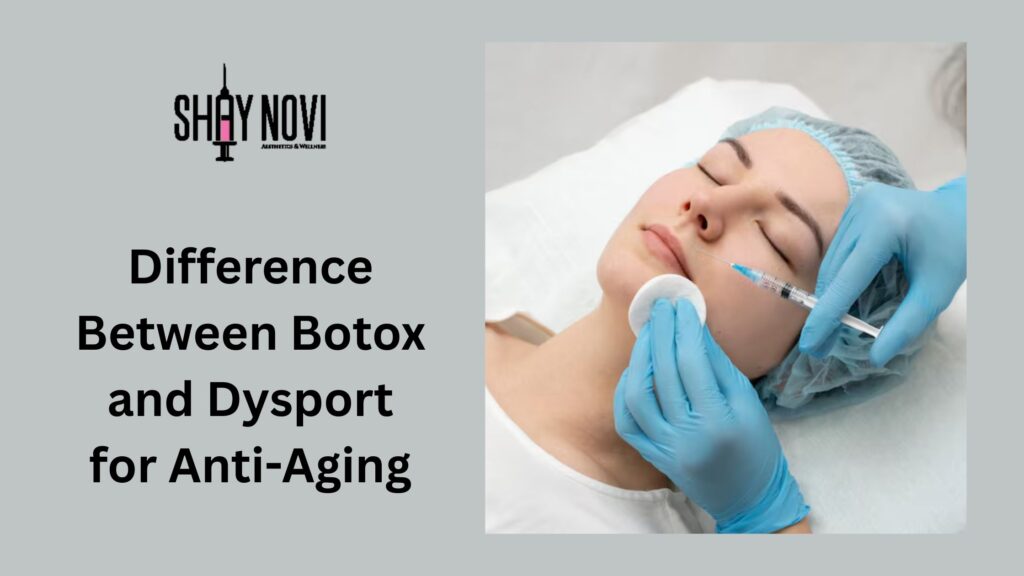 Difference Between Botox and Dysport for Anti-Aging