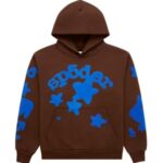Sp5der Beluga Hoodie Brown
