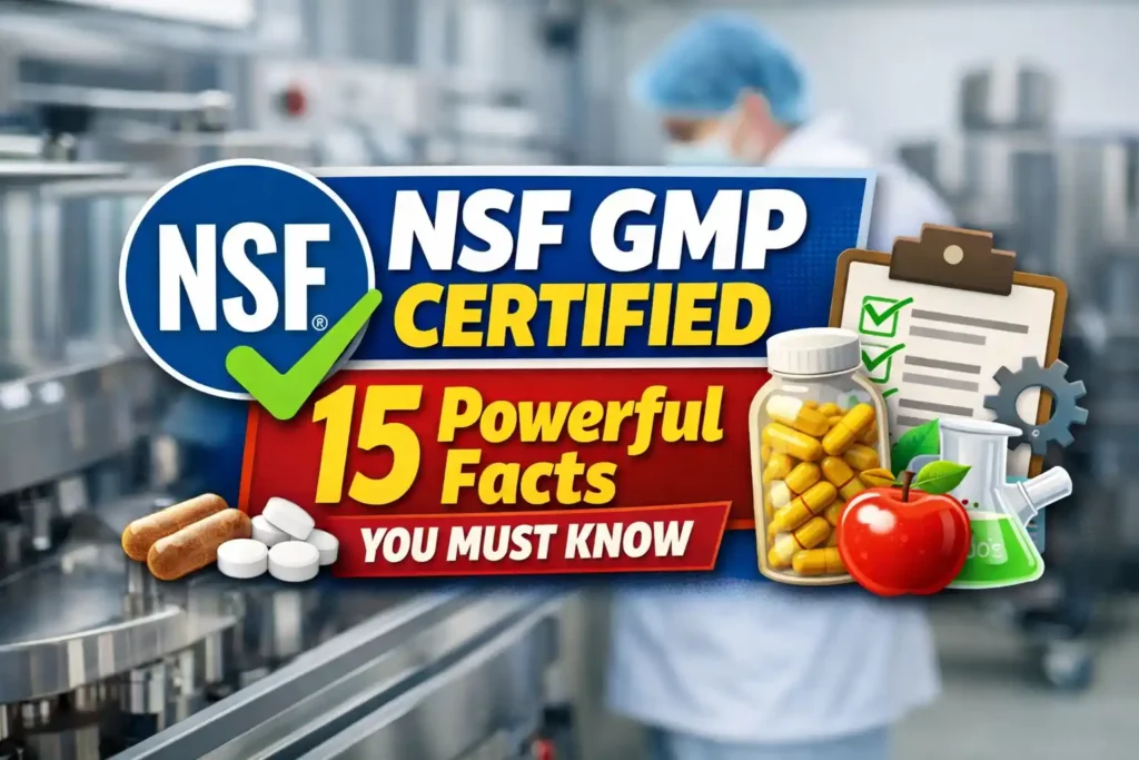 Nsf gmp certified Ultimate Guide 15 Powerful Facts You Must Know