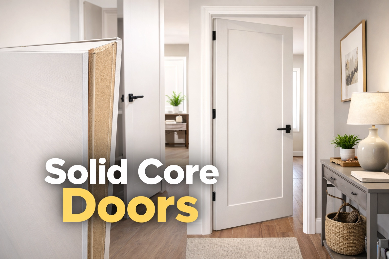 Solid Core Interior Doors: A Smart Choice for Canadian Homes