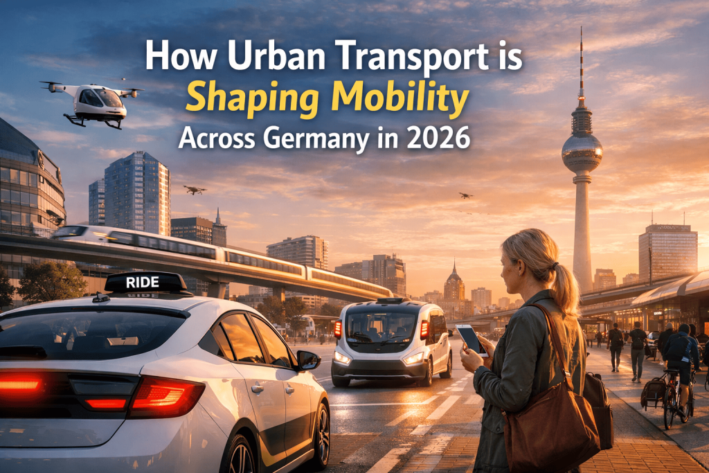 How Urban Transport is Shaping Mobility Across Germany in 2026