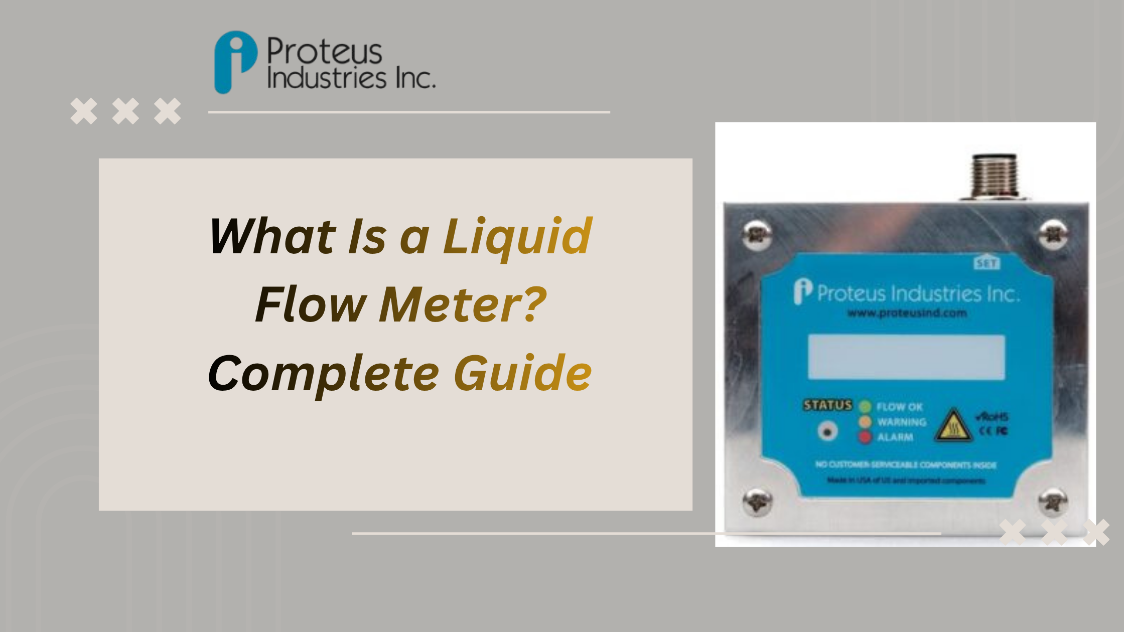 What Is a Liquid Flow Meter? Complete Guide