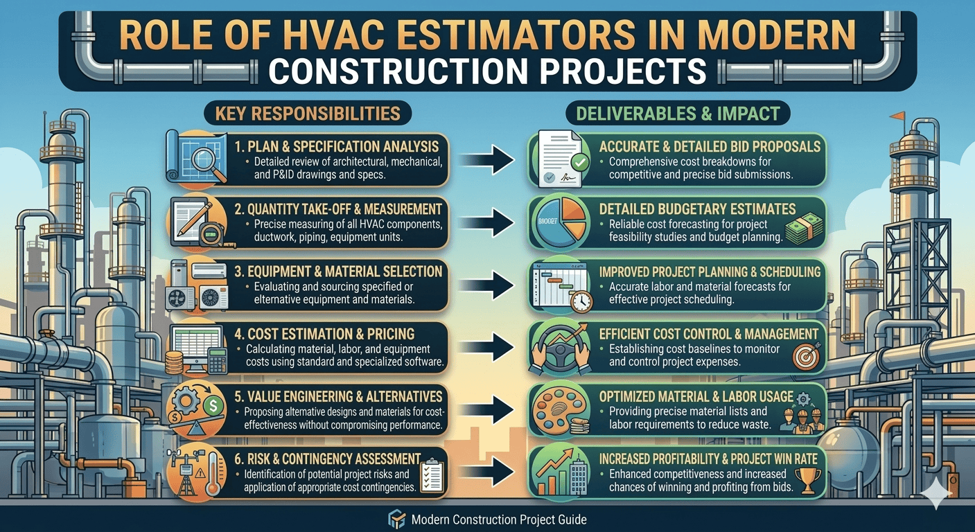 Role of HVAC Estimators in Modern Construction Projects