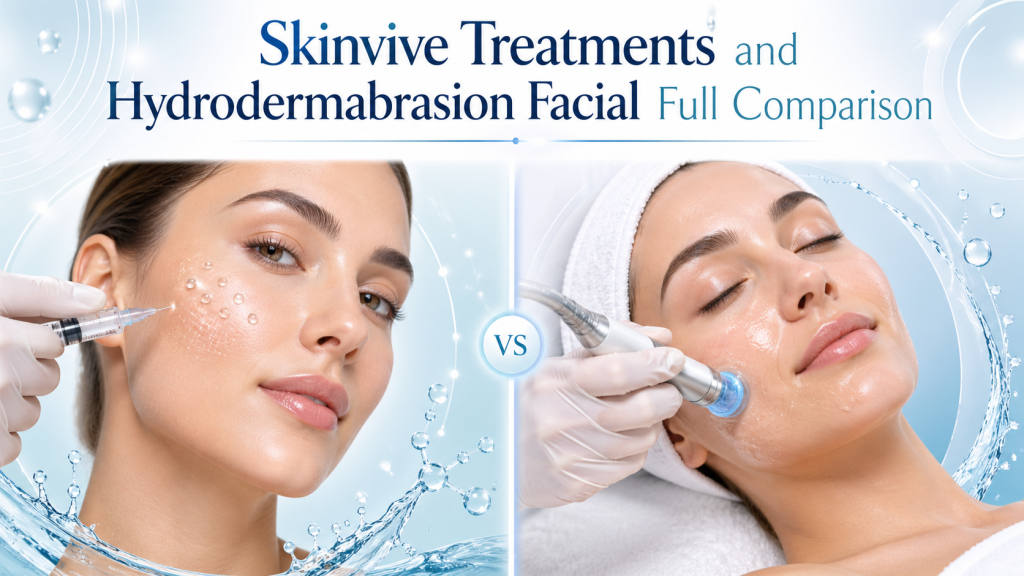 Skinvive Treatments and Hydrodermabrasion Facial