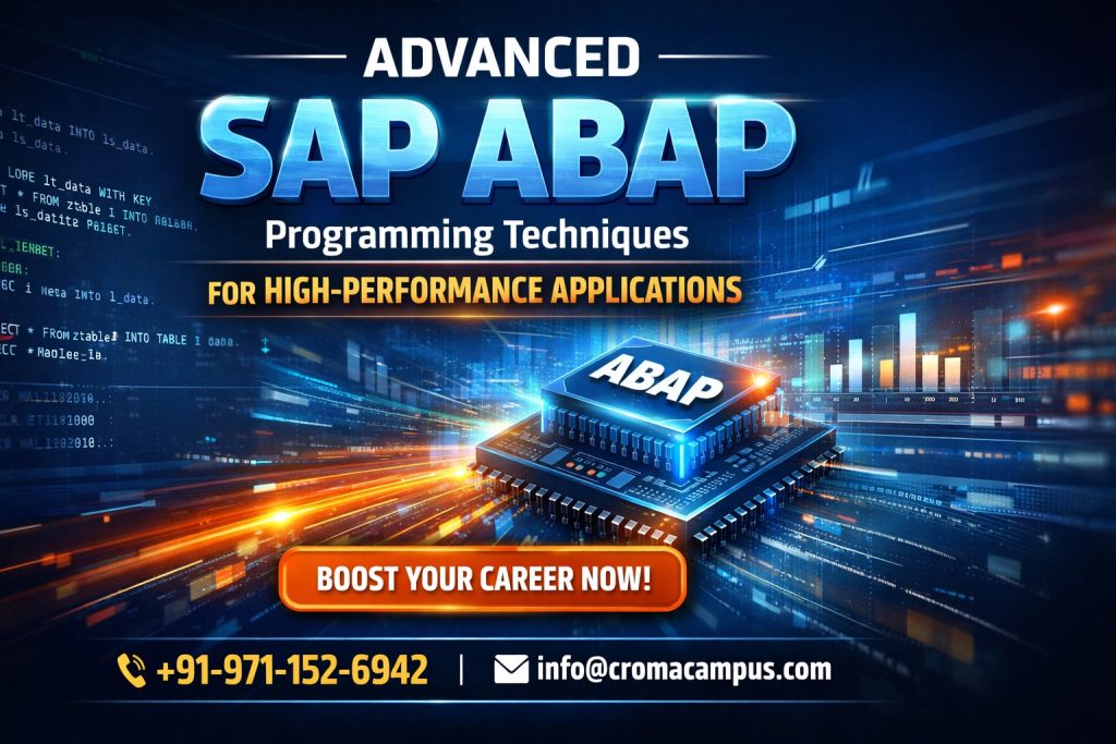 Advanced SAP ABAP Programming Techniques for High-Performance Applications