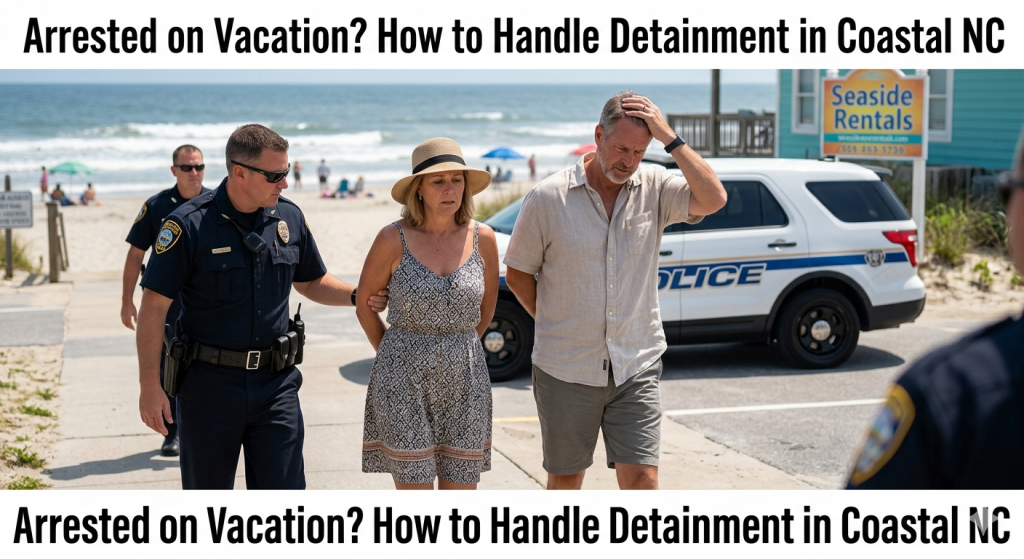 Arrested on Vacation? How to Handle Detainment in Coastal NC