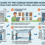 Step by Step Guide to the Garage Door Replacement Process From First Inspection to Final Installation