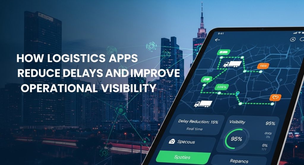 How Logistics Apps Reduce Delays and Improve Operational Visibility