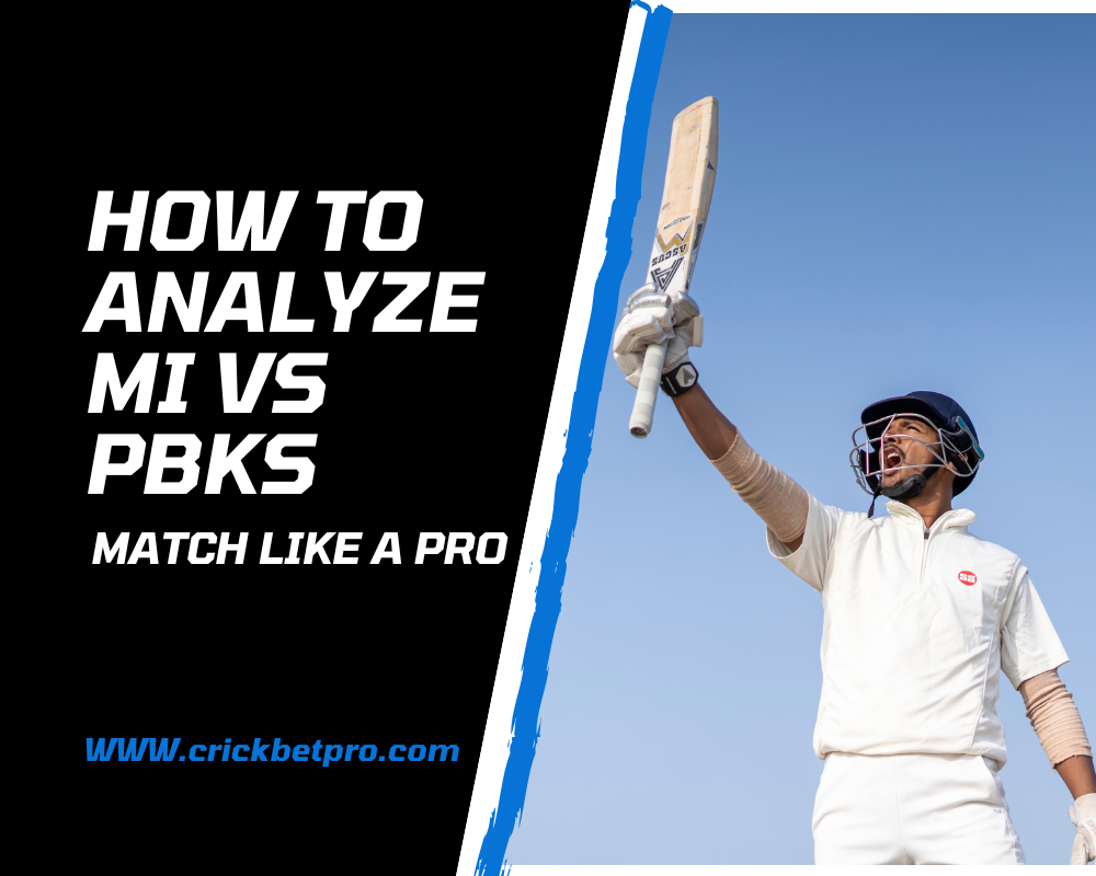 How to Analyze MI vs PBKS Match Like a Pro