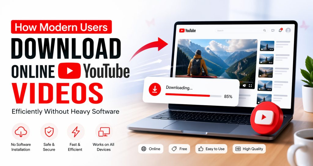 How to download videos without heavy software