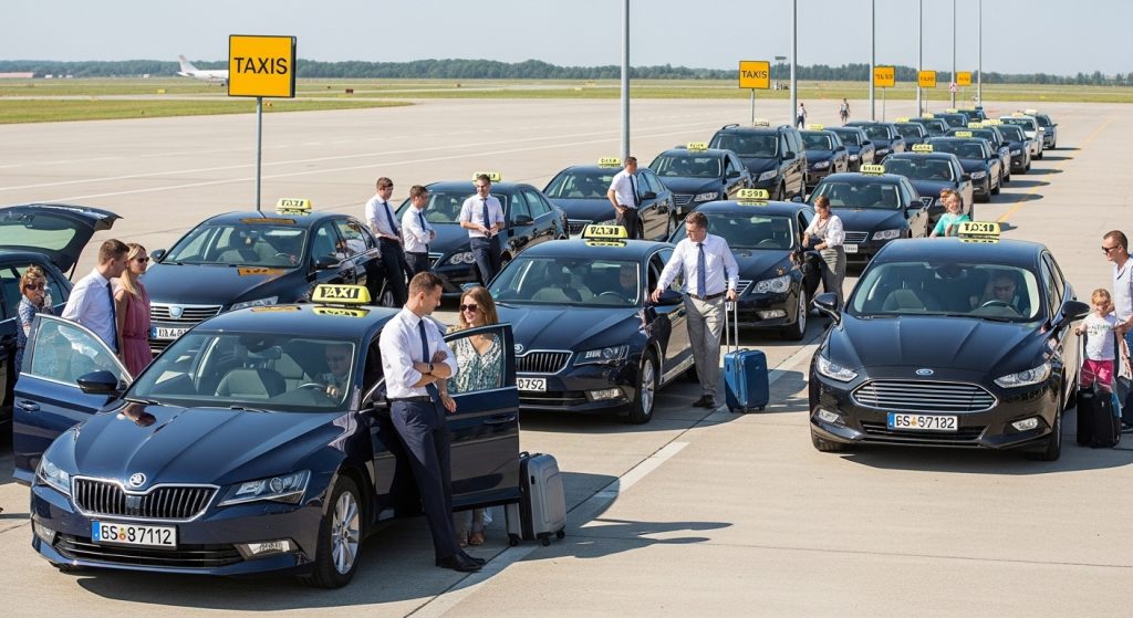 Rotherham to Newcastle Airport Taxi
