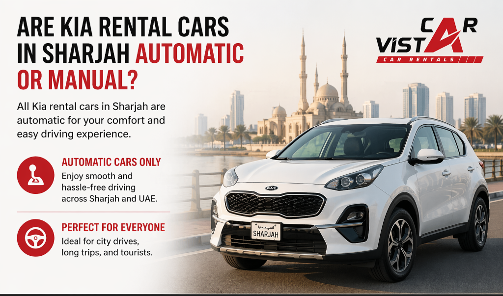 Kia Car Rental in Sharjah