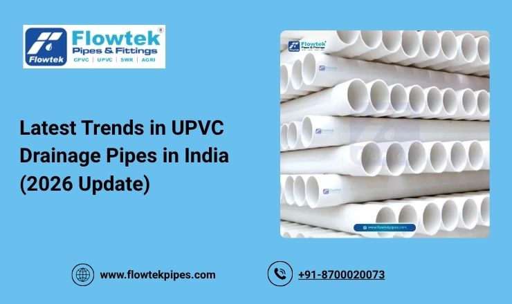 Triple layer UPVC SWR pipes cross section showing durability structure