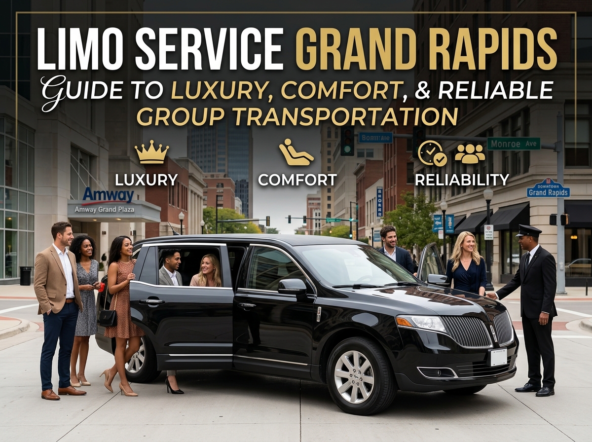 Limo Service Grand Rapids Guide to Luxury, Comfort, and Reliable Group Transportation
