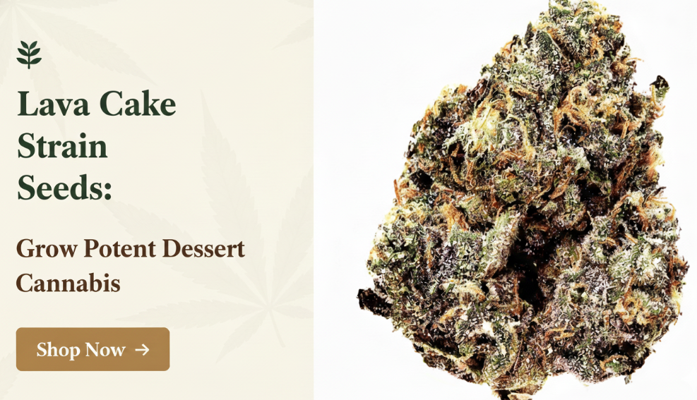 Lava Cake Strain Seeds: Grow Potent Dessert Cannabis