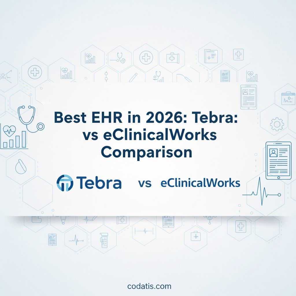 Tebra vs eClinicalWorks: Best EHR Software in 2026