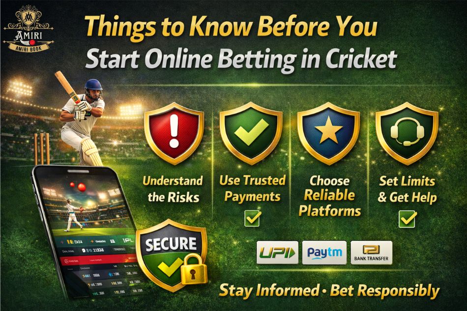Things to Know Before You Start Online Betting in Cricket