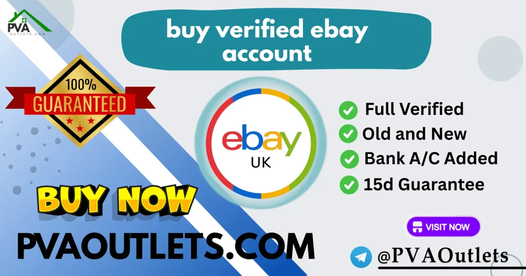 Buy Verified eBay Accounts