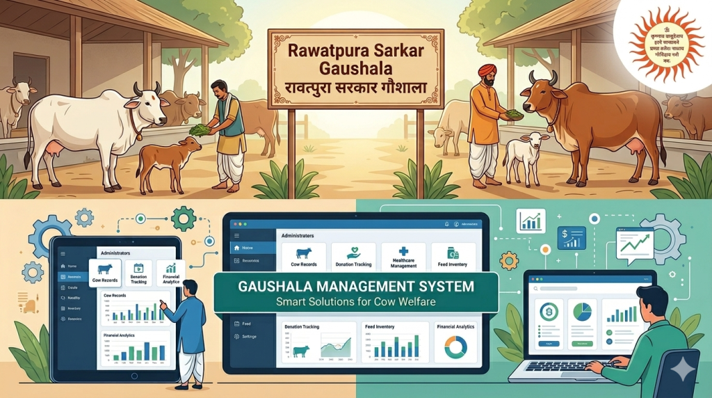 Gaushala Management System – Smart Solutions by Rawatpura Sarkar Gaushala