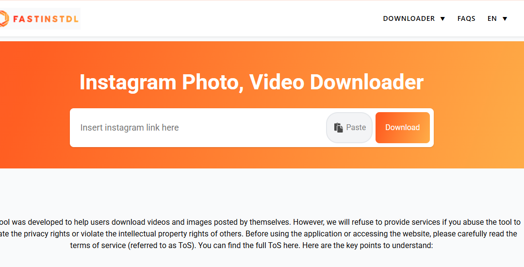 Ultimate Guide for Downloading Instagram Videos Online