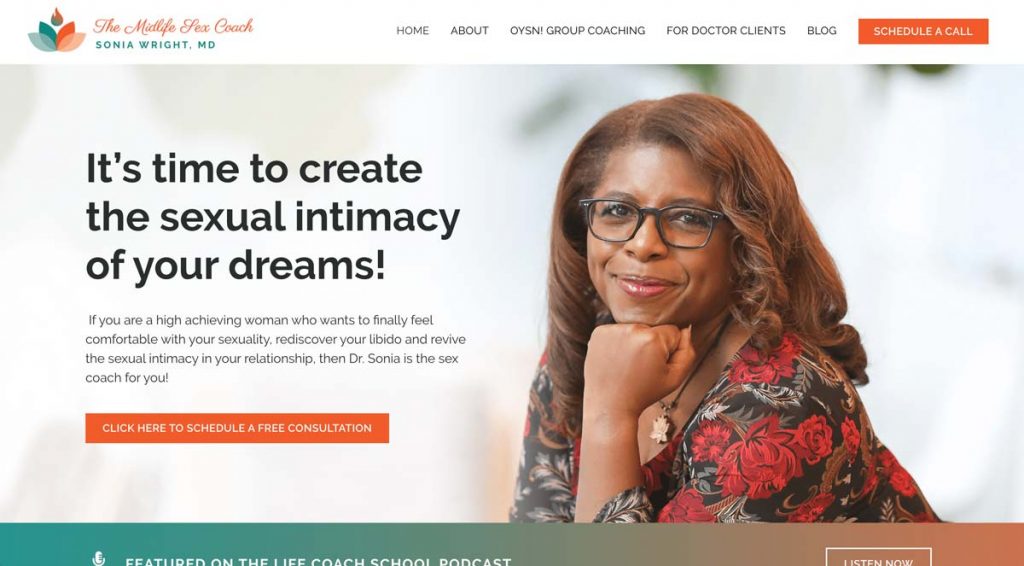 website design for coaches