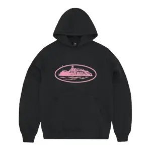 Black and Pink Corteiz Hoodie: A Bold Fusion of Streetwear Style and Statement Fashion