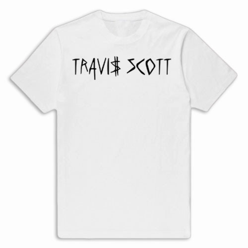 Travis Scott Logo T-Shirt White