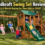 Kidkraft swing set from Toys UAE designed for safe, durable, and fun outdoor play for children