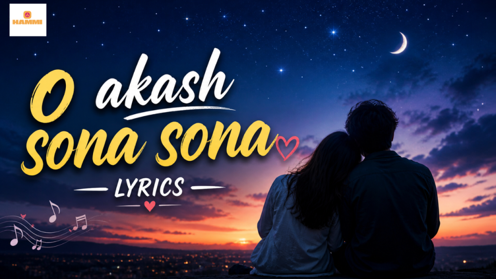 O Akash Sona Sona Lyrics: গানের কথা, অর্থ ও অনুভূতির গভীর বিশ্লেষণ